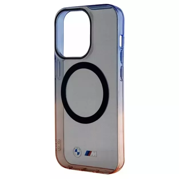 BMW Gradient Bumper MagSafe case for iPhone 15 Pro Max - gray 12