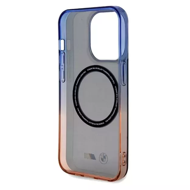 BMW Gradient Bumper MagSafe case for iPhone 15 Pro Max - gray 13