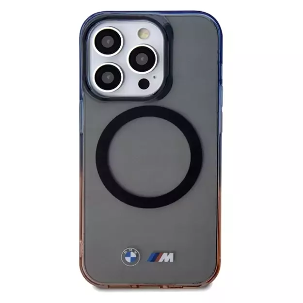 BMW Gradient Bumper MagSafe case for iPhone 15 Pro Max - gray 9