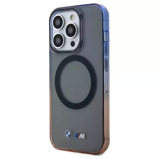 BMW Gradient Bumper MagSafe case for iPhone 15 Pro Max - gray 8