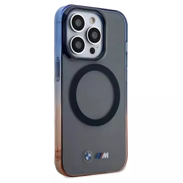 BMW Gradient Bumper MagSafe case for iPhone 15 Pro Max - gray 10