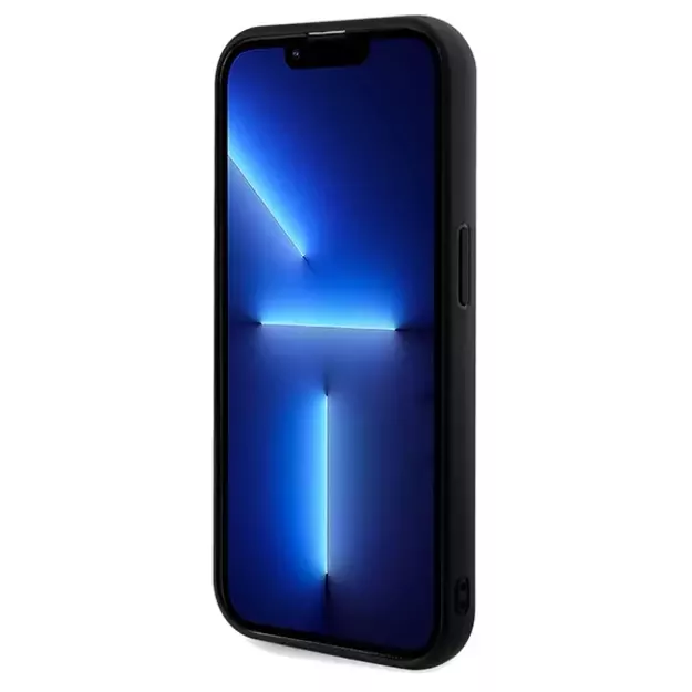 Guess Sequin Script Metal case for iPhone 14 Pro Max - black 4