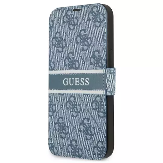 Guess 4G Stripe Case for iPhone 13 Pro / 13 6.1&quot  - Blue