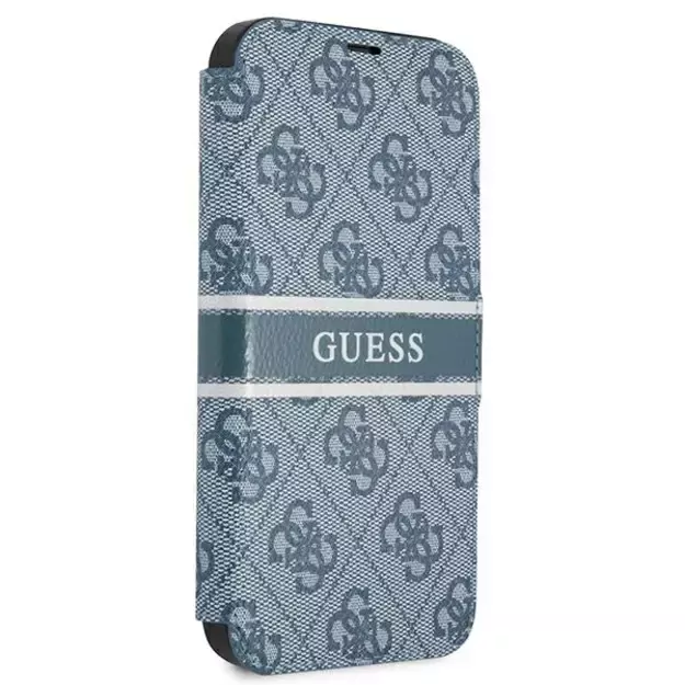 Guess 4G Stripe Case for iPhone 13 Pro / 13 6.1&quot  - Blue 2