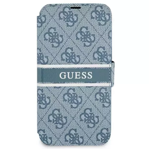 Guess 4G Stripe Case for iPhone 13 Pro / 13 6.1&quot  - Blue 1