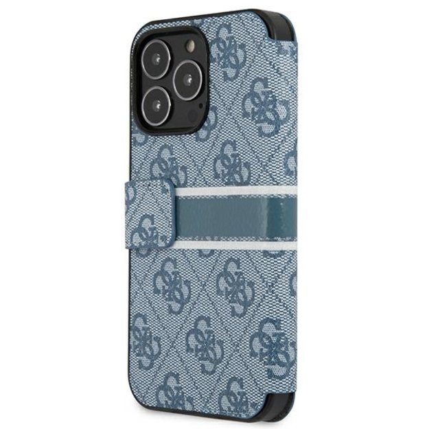 Guess 4G Stripe Case for iPhone 13 Pro / 13 6.1&quot  - Blue 9
