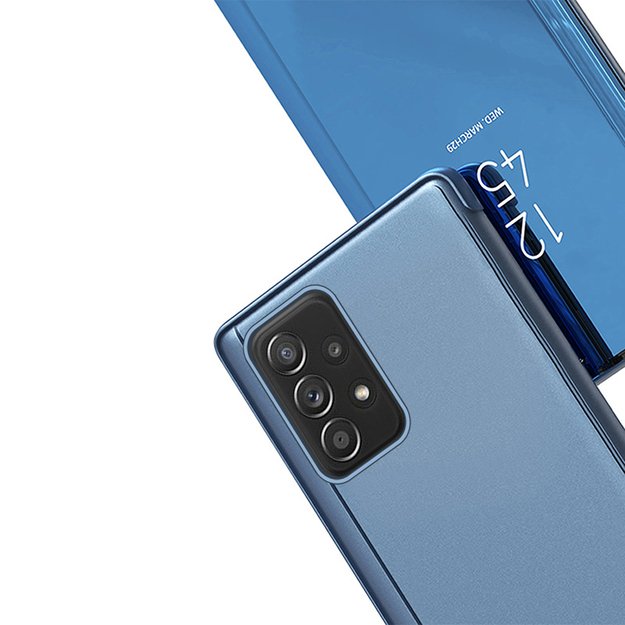 Clear View Case flip cover for Samsung Galaxy A73 blue 5