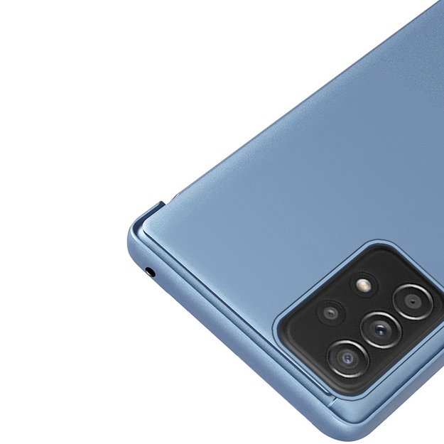 Clear View Case flip cover for Samsung Galaxy A73 blue 6