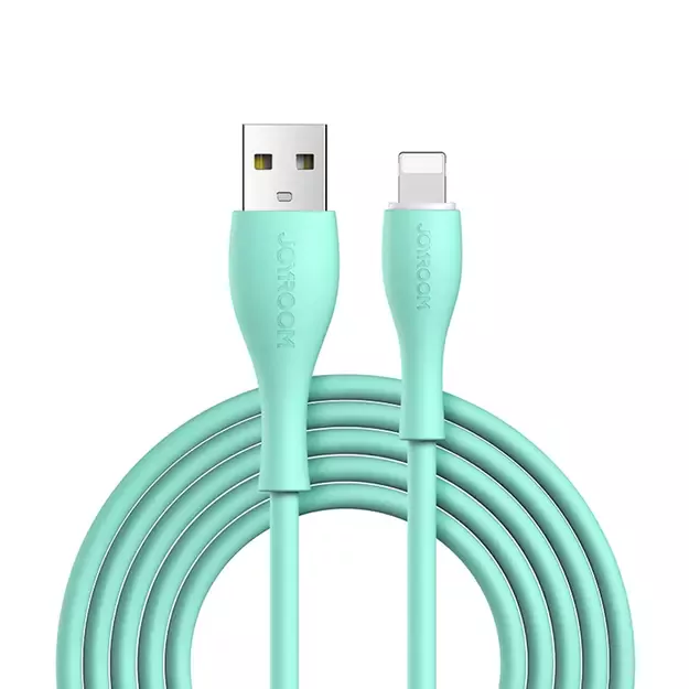 Joyroom Bowling Data Cable S-2030M8 USB-A / Lightning 3A 2m - green
