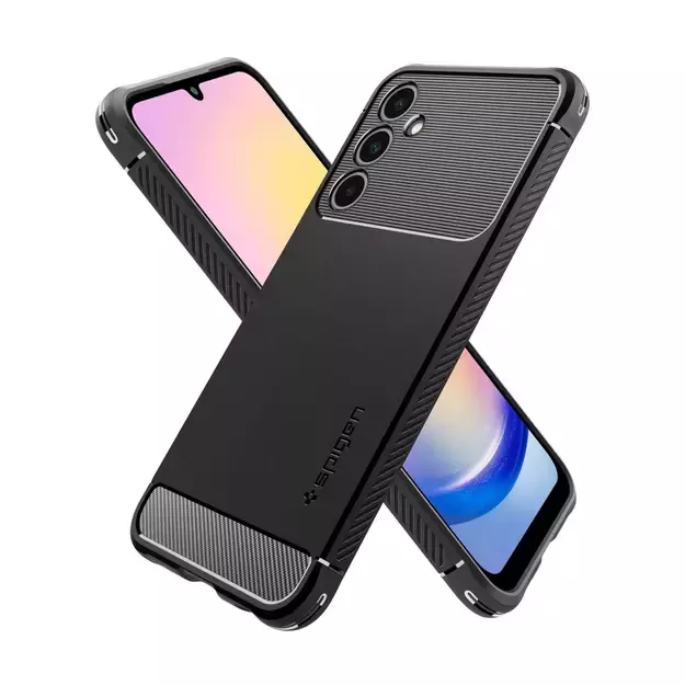 Spigen Rugged Armor Case for Samsung Galaxy A25 5G - Matte Black 12