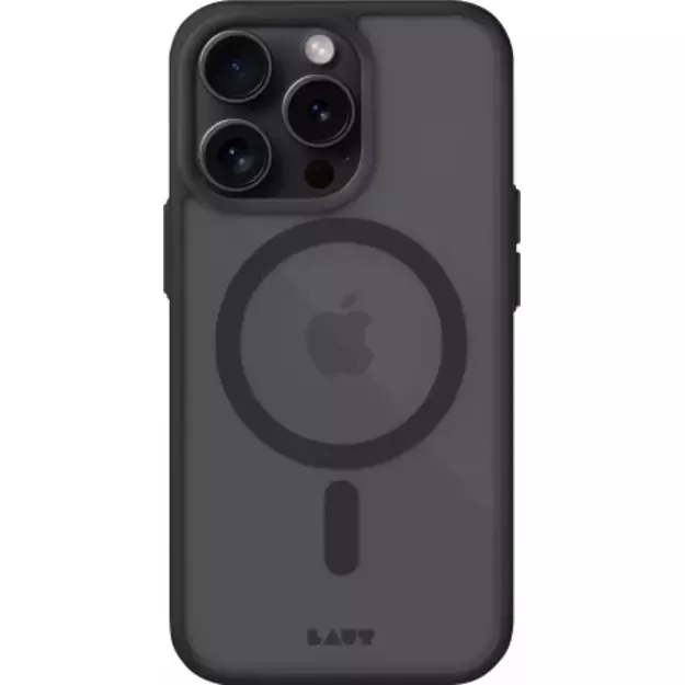 LAUT Huex Protect case with MagSafe for iPhone 15 Pro Max - black