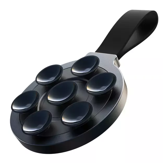Joyroom JR-ZS393 magnetic phone holder with suction cups - black 12