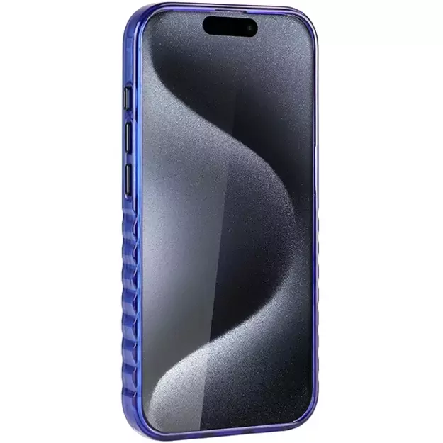 Audi IML Big Logo MagSafe case for iPhone 15 Pro Max - blue 2