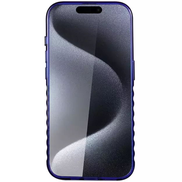 Audi IML Big Logo MagSafe case for iPhone 15 Pro Max - blue 3