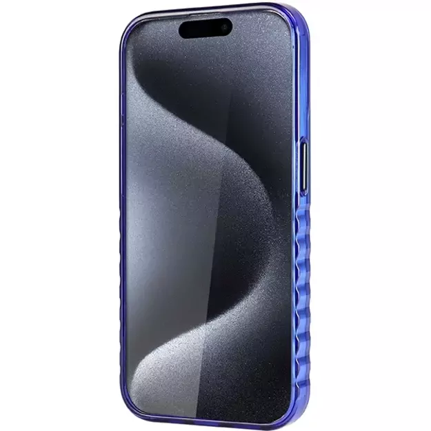 Audi IML Big Logo MagSafe case for iPhone 15 Pro Max - blue 4