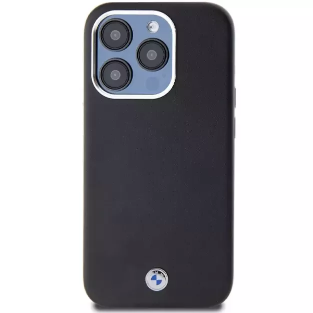 BMW Signature Wrapped Metal MagSafe case for iPhone 15 Pro - black 2