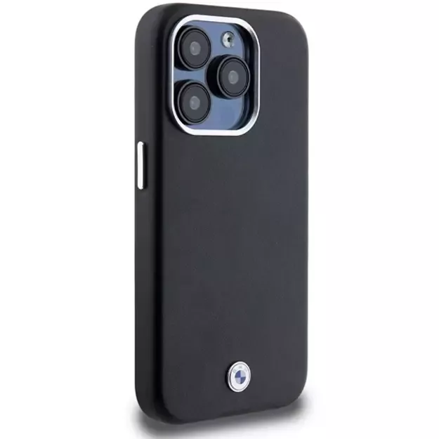 BMW Signature Wrapped Metal MagSafe case for iPhone 15 Pro - black 3
