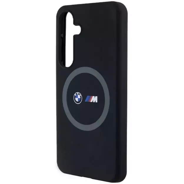 BMW M Silicone Printed Ring MagSafe case for Samsung Galaxy S24 - black 5