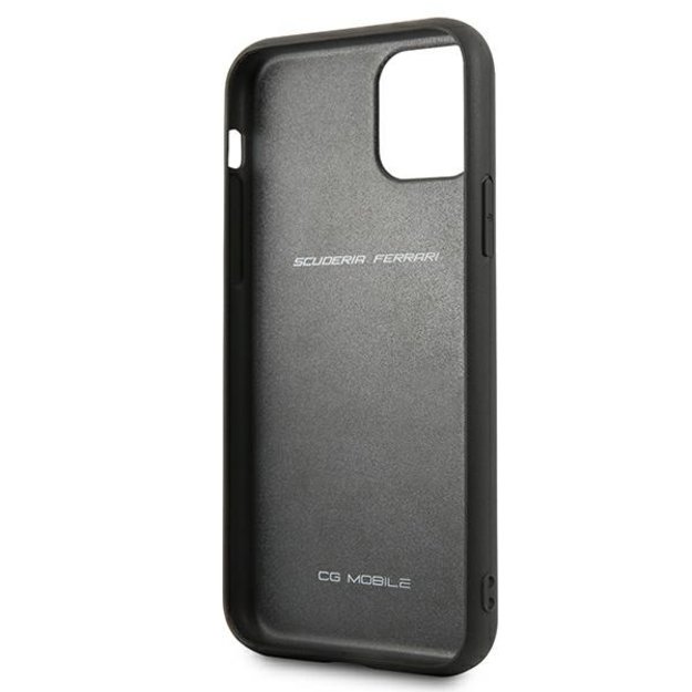 Ferrari FEOBAHCN58RE iPhone 11 Pro 5.8&quot  red/red hardcase Off Track Leather 10