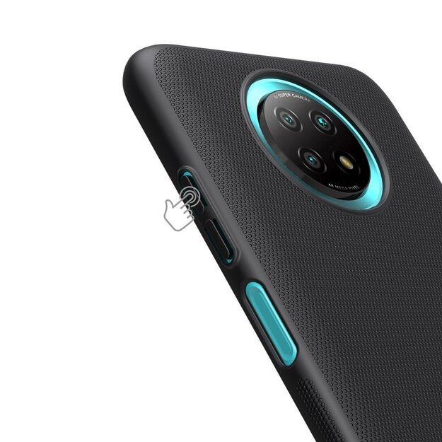 Nillkin Super Frosted Shield reinforced case cover for Xiaomi Redmi Note 9T 5G black 16