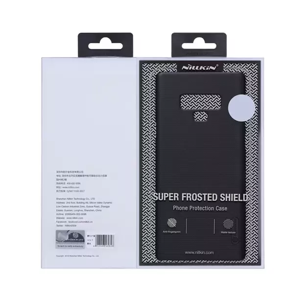 Nillkin Super Frosted Shield reinforced case cover for Xiaomi Redmi Note 9T 5G black 1