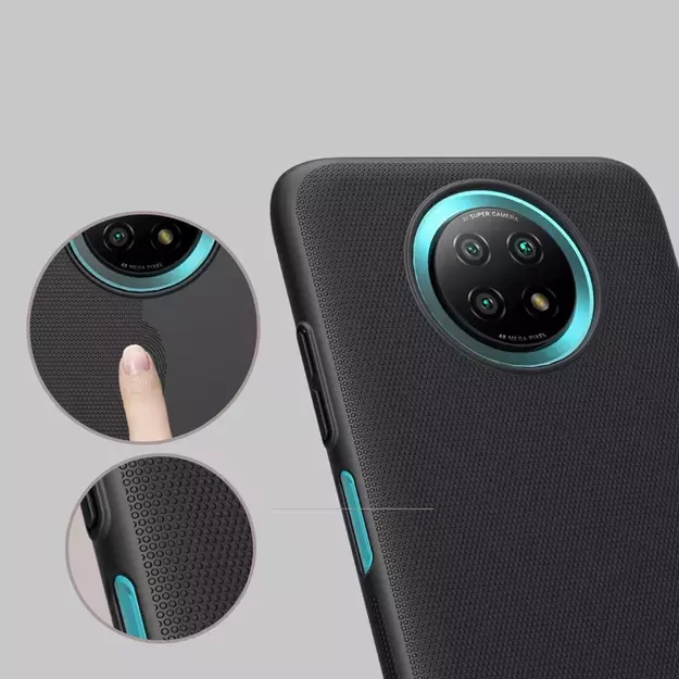 Nillkin Super Frosted Shield reinforced case cover for Xiaomi Redmi Note 9T 5G black 27