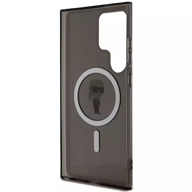 Karl Lagerfeld IML Ikonik MagSafe Case for Samsung Galaxy S24 Ultra - Black 6