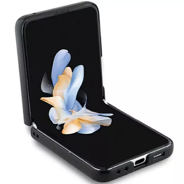 Hello Kitty Metal Logo Kitty Head case for Samsung Galaxy Z Flip 5 - black 3