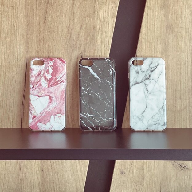 Wozinsky Marble TPU case cover for Samsung Galaxy A02s EU pink 14