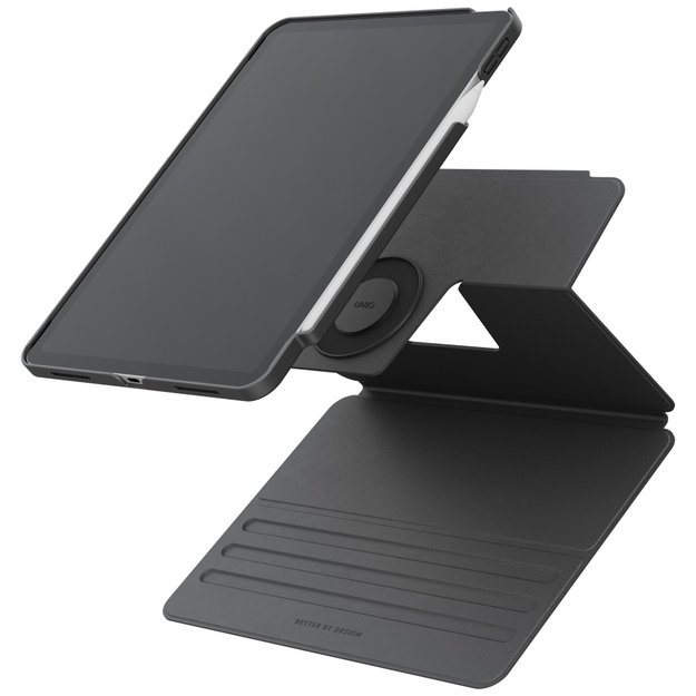 Uniq Rovus Snapmount Magnetic 360 Rotating Detachable Case for iPad 11&quot  2025 / iPad 10.9&quot  2022 (10th gen.) - Gray 4