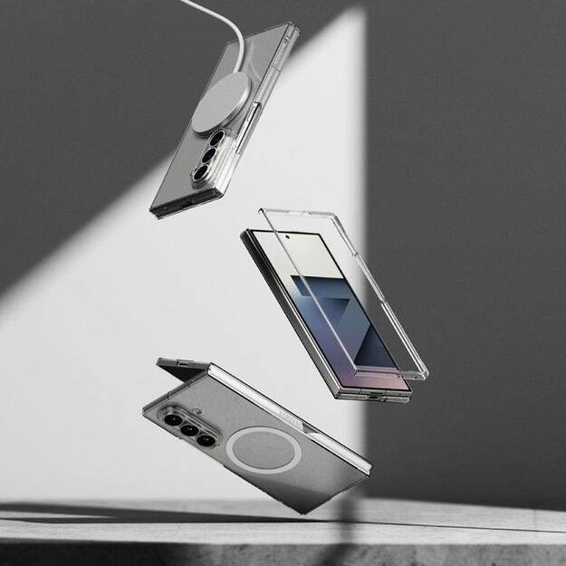 Ringke Slim Magnetic MagSafe Case for Samsung Galaxy Z Fold 7 - Transparent 5