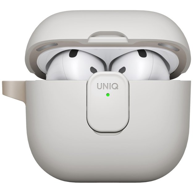 Uniq Clyde Lock Case for AirPods 4 - Beige 2