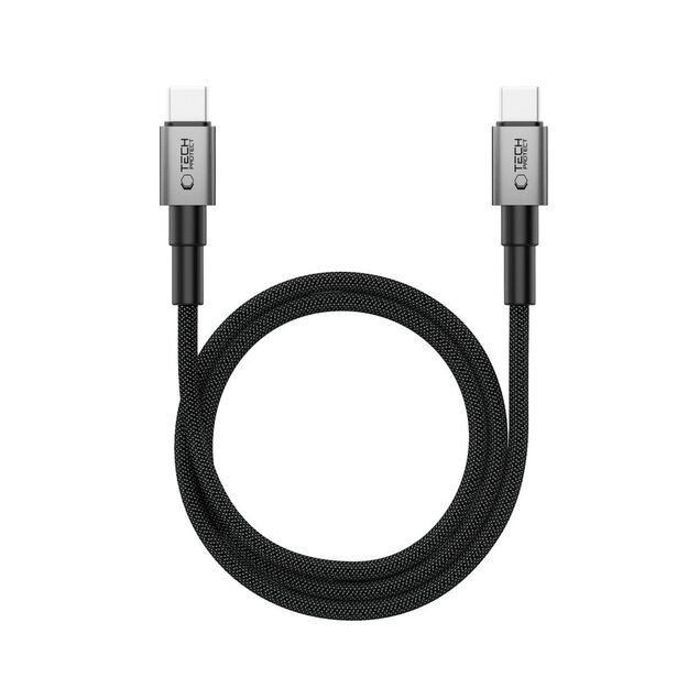 Tech-Protect Ultraboost DNA MagTwist USB-C PD Cable 100W / 5A 200 cm - Gray 1