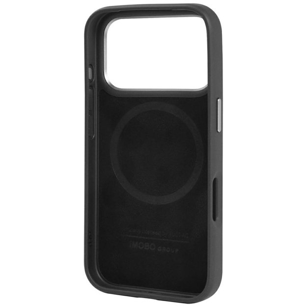 Audi RSQ Carbon Fiber Sport Red Circle MagSafe Case for iPhone 17 Pro - Black 8