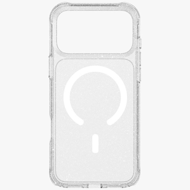 Uniq LifePro Xtreme Magclick Charging Case for iPhone 17 Pro Max - Clear-Glitter 4