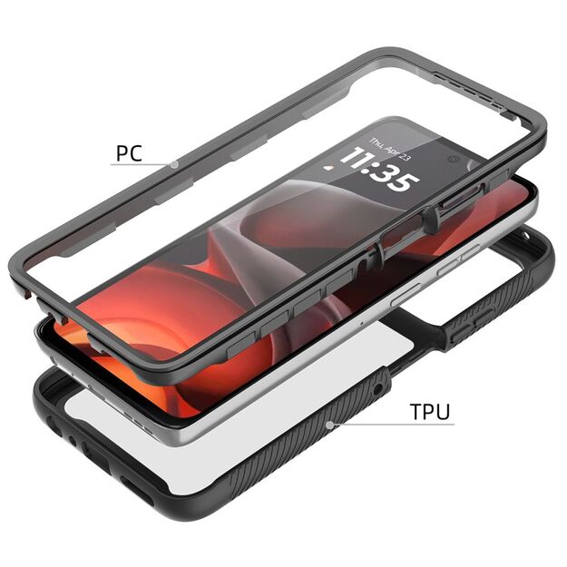 Tech-Protect Defense Case for Motorola Moto G56 5G - Black 4