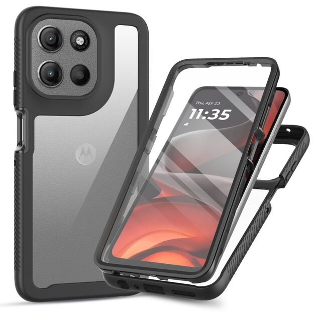 Tech-Protect Defense Case for Motorola Moto G56 5G - Black 1