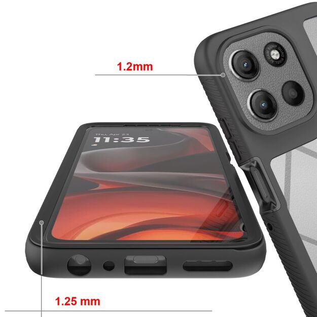 Tech-Protect Defense Case for Motorola Moto G56 5G - Black 3