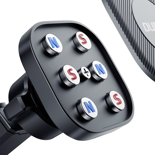 Dudao magnetic car phone holder with telescopic arm black (F6Max) 2