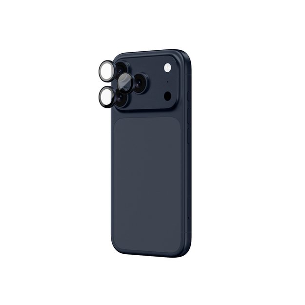 AmazingThing Lens Glass for iPhone 17 Pro / Pro Max with Blue Aluminum Frame 2