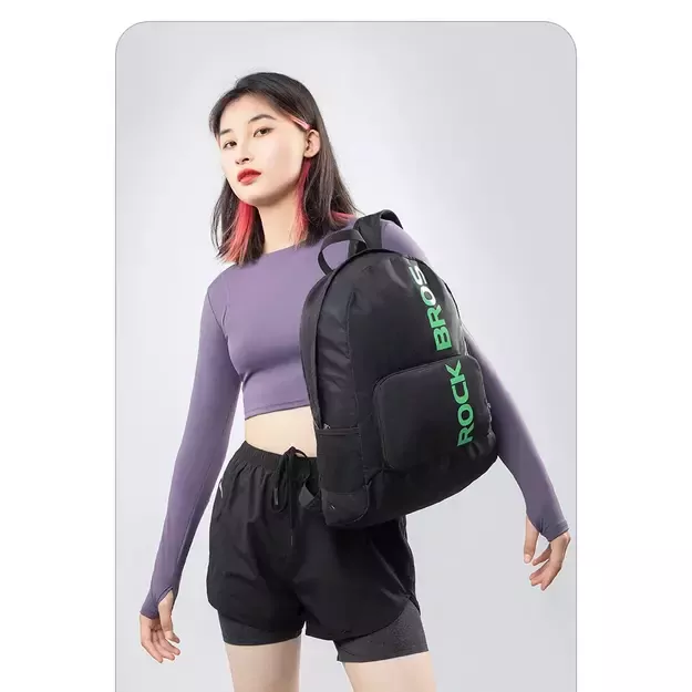 Rockbros H10-BK sports foldable backpack 18 l - black 15