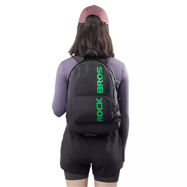 Rockbros H10-BK sports foldable backpack 18 l - black 8