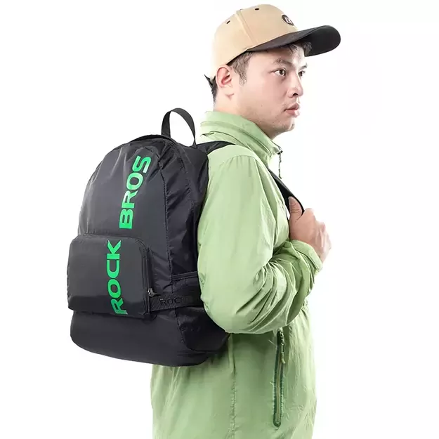 Rockbros H10-BK sports foldable backpack 18 l - black 4