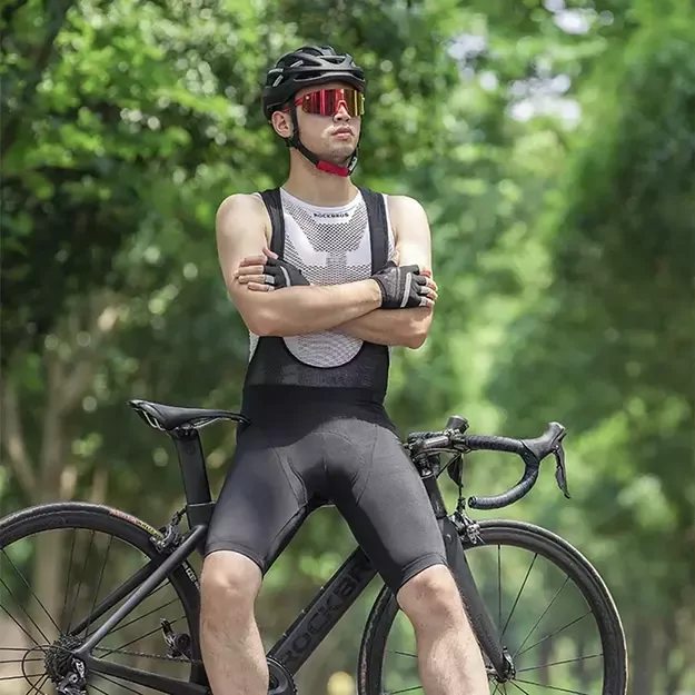 Rockbros RK20022XL short bib shorts with XXL insert - black 14