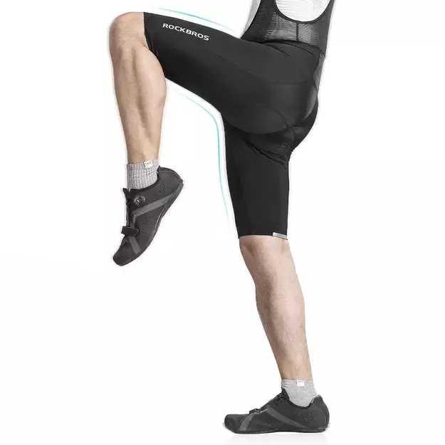 Rockbros RK20022XL short bib shorts with XXL insert - black 2