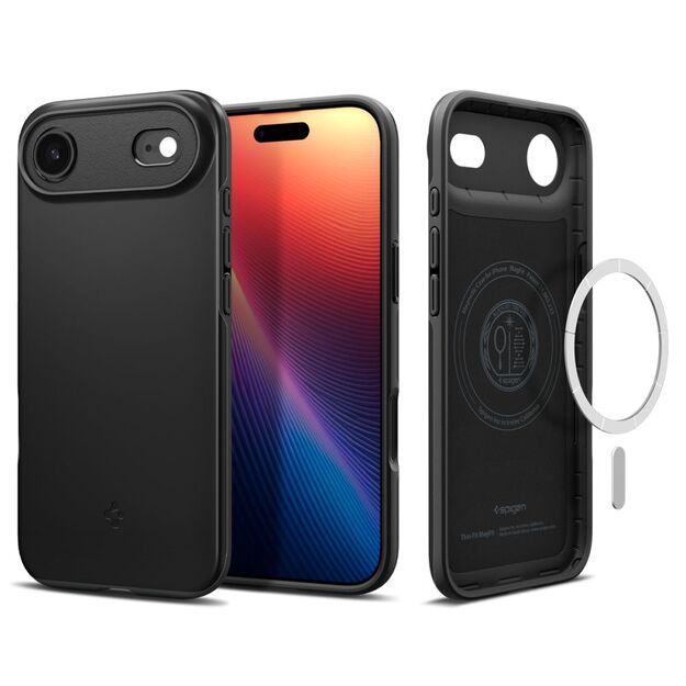 Spigen Thin Fit MagSafe Case for iPhone 17 Air - Black 12