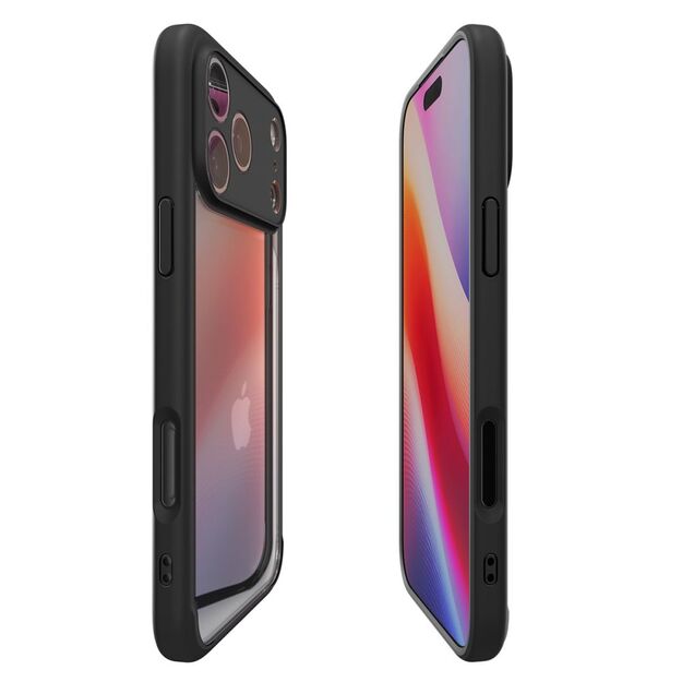 Spigen Ultra Hybrid Case for iPhone 17 Pro Max - Matte Black 11