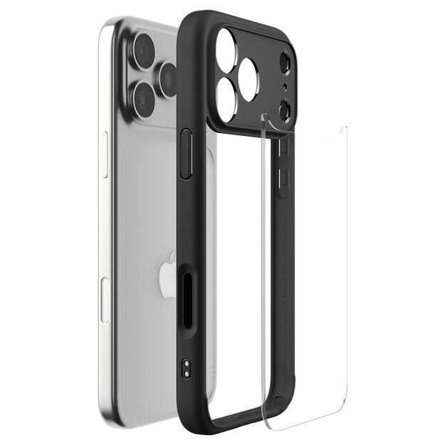 Spigen Ultra Hybrid Case for iPhone 17 Pro Max - Matte Black 12