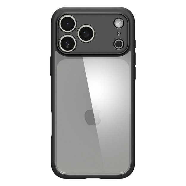 Spigen Ultra Hybrid Case for iPhone 17 Pro Max - Matte Black 1