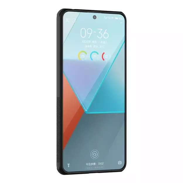 Nillkin Super Frosted Shield Pro Case for Xiaomi Redmi Note 13 Pro 4G / Poco X6 5G - Black 4